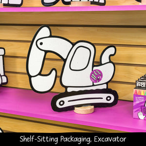 Construction Equipment Play Set, 12 Pack-DoodleFace B2B