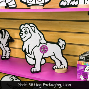 Safari Zoo Play Set, 12 Pack-DoodleFace B2B