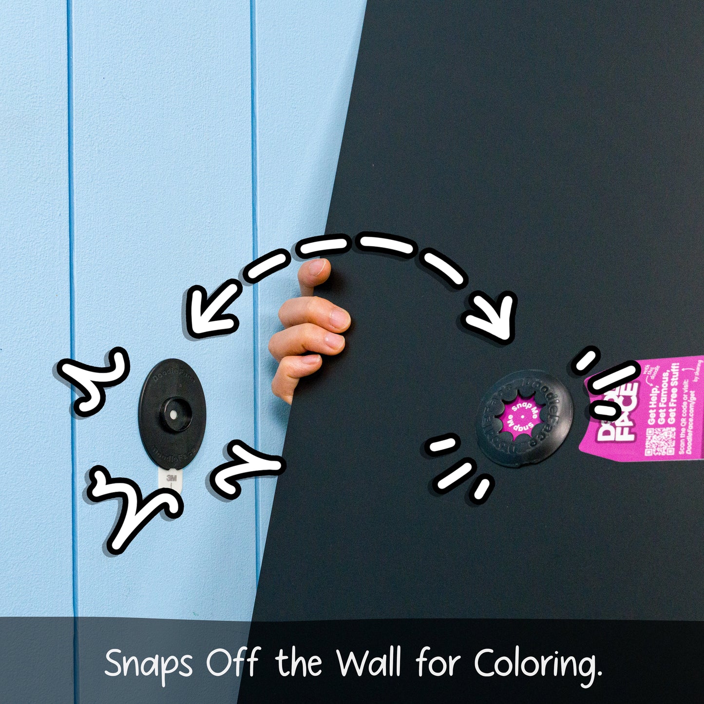 Rectangle Speech Bubble | Wall Art for Creative Kids