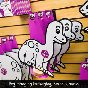 Dinosaur Play Set, 12 Pack (TESTING)-DoodleFace B2B