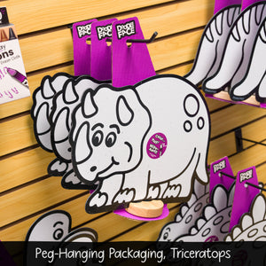 Dinosaur Play Set, 12 Pack (TESTING)-DoodleFace B2B