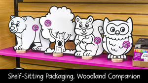 Woodland Animal Companion Play Set, 12 Pack-DoodleFace B2B