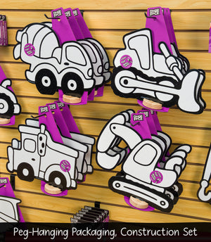 Construction Equipment Play Set, 12 Pack-DoodleFace B2B