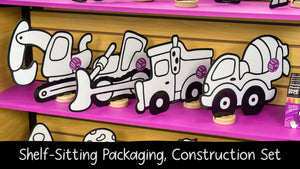 Construction Equipment Play Set, 12 Pack-DoodleFace B2B