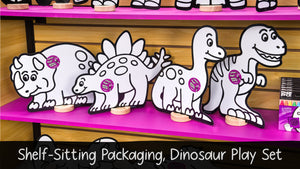 Dinosaur Play Set, 12 Pack-DoodleFace B2B
