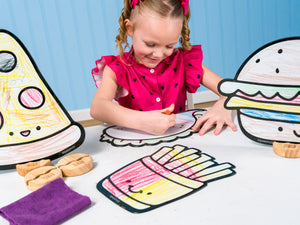 Kawaii Fast Food Play Set, 12 Pack-DoodleFace B2B