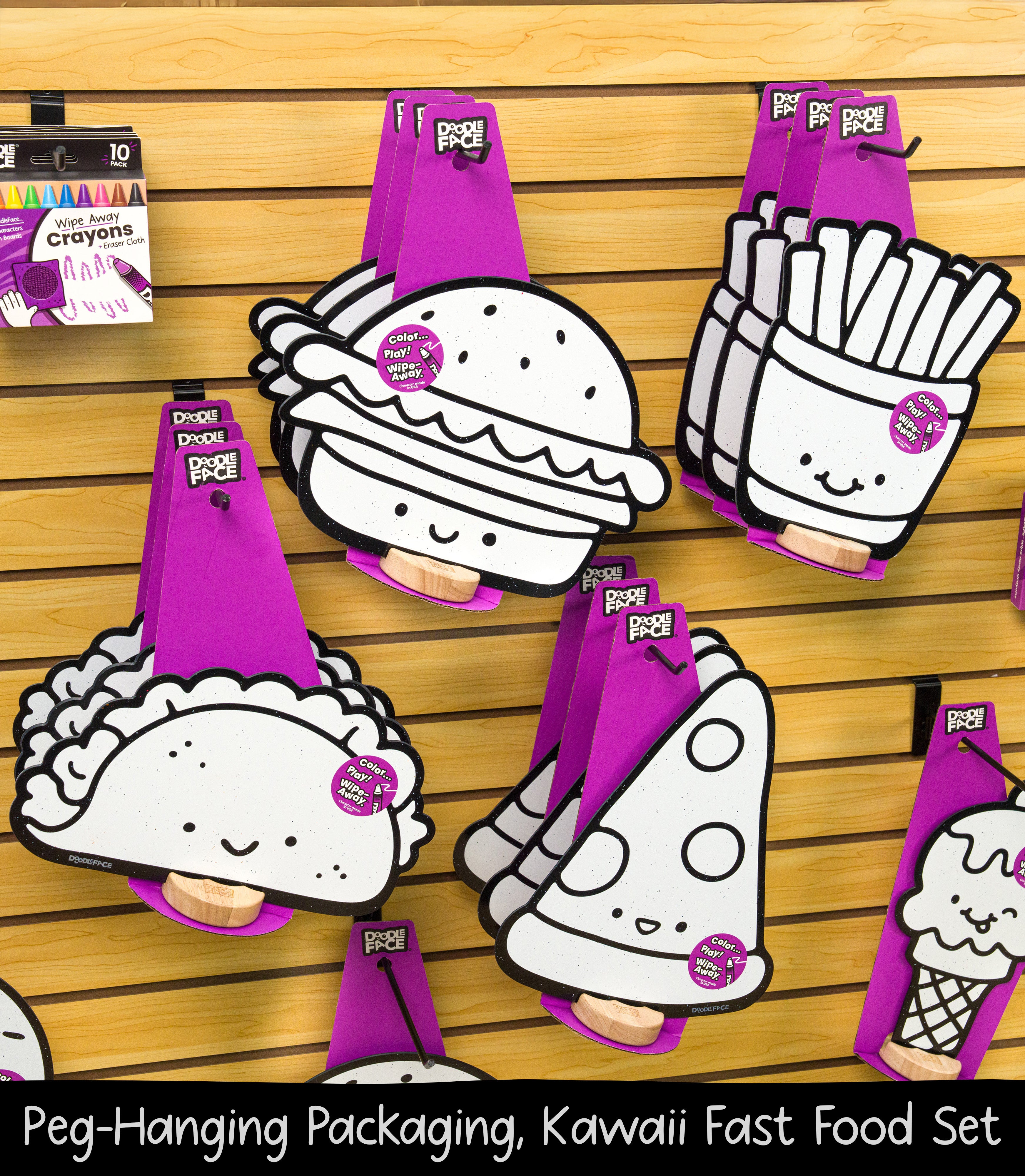 Kawaii Fast Food Play Set, 12 Pack