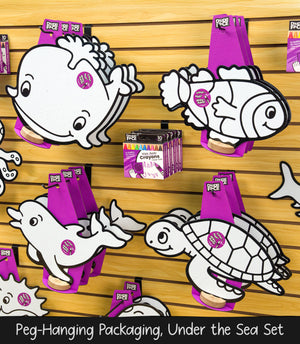 Under the Sea Play Set, 12 Pack-DoodleFace B2B