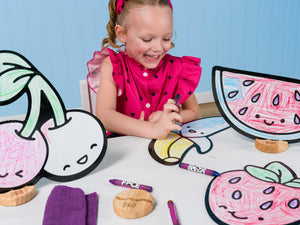 Kawaii Fruit Play Set, 12 Pack-DoodleFace B2B