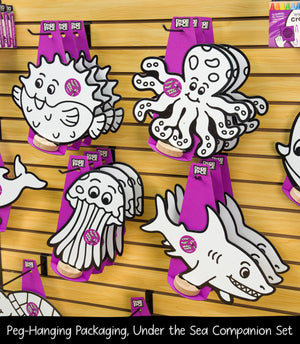 Under the Sea Companion Play Set, 12 Pack-DoodleFace B2B