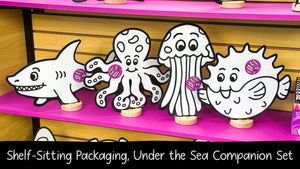 Under the Sea Companion Play Set, 12 Pack-DoodleFace B2B