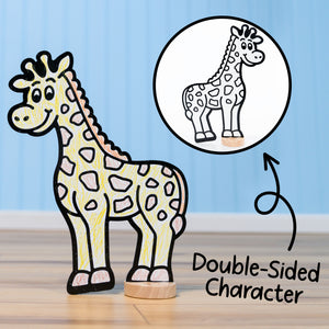 Safari Zoo Play Set, 12 Pack-DoodleFace B2B