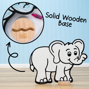 Safari Zoo Play Set, 12 Pack-DoodleFace B2B