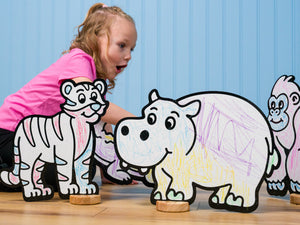 Safari Zoo Companion Play Set, 12 Pack-DoodleFace B2B