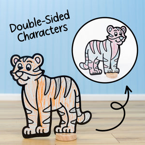 Safari Zoo Companion Play Set, 12 Pack-DoodleFace B2B