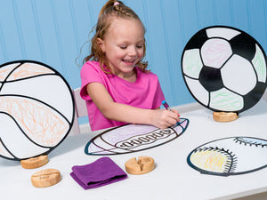 Sports Play Set, 12 Pack-DoodleFace B2B