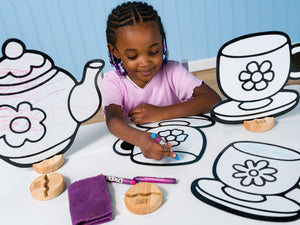Tea Party Play Set, 12 Pack-DoodleFace B2B