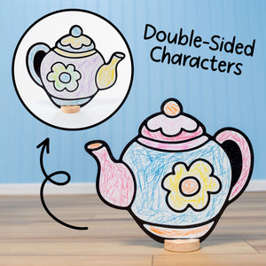 Tea Party Play Set, 12 Pack-DoodleFace B2B