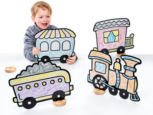 Train Play Set, 12 Pack-DoodleFace B2B