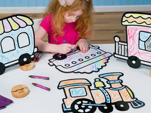 Train Play Set, 12 Pack-DoodleFace B2B