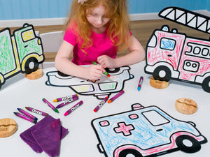 Trucks Play Set, 12 Pack-DoodleFace B2B