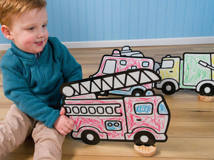 Trucks Play Set, 12 Pack-DoodleFace B2B