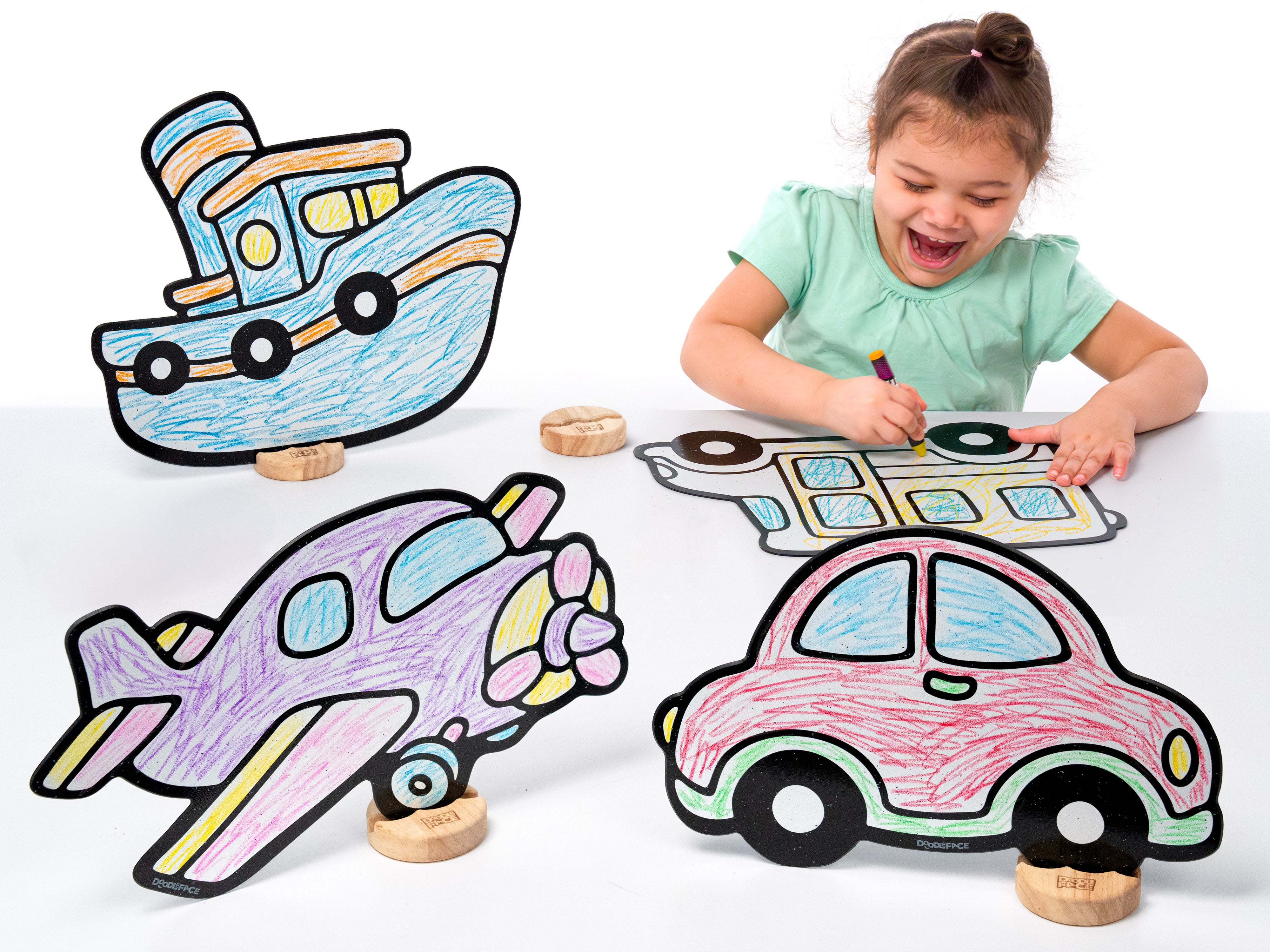 Transportation Play Set, 12 Pack-DoodleFace B2B