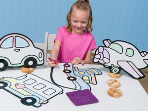 Transportation Play Set, 12 Pack-DoodleFace B2B