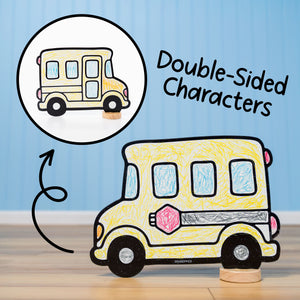 Transportation Play Set, 12 Pack-DoodleFace B2B