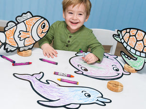 Under the Sea Play Set, 12 Pack-DoodleFace B2B