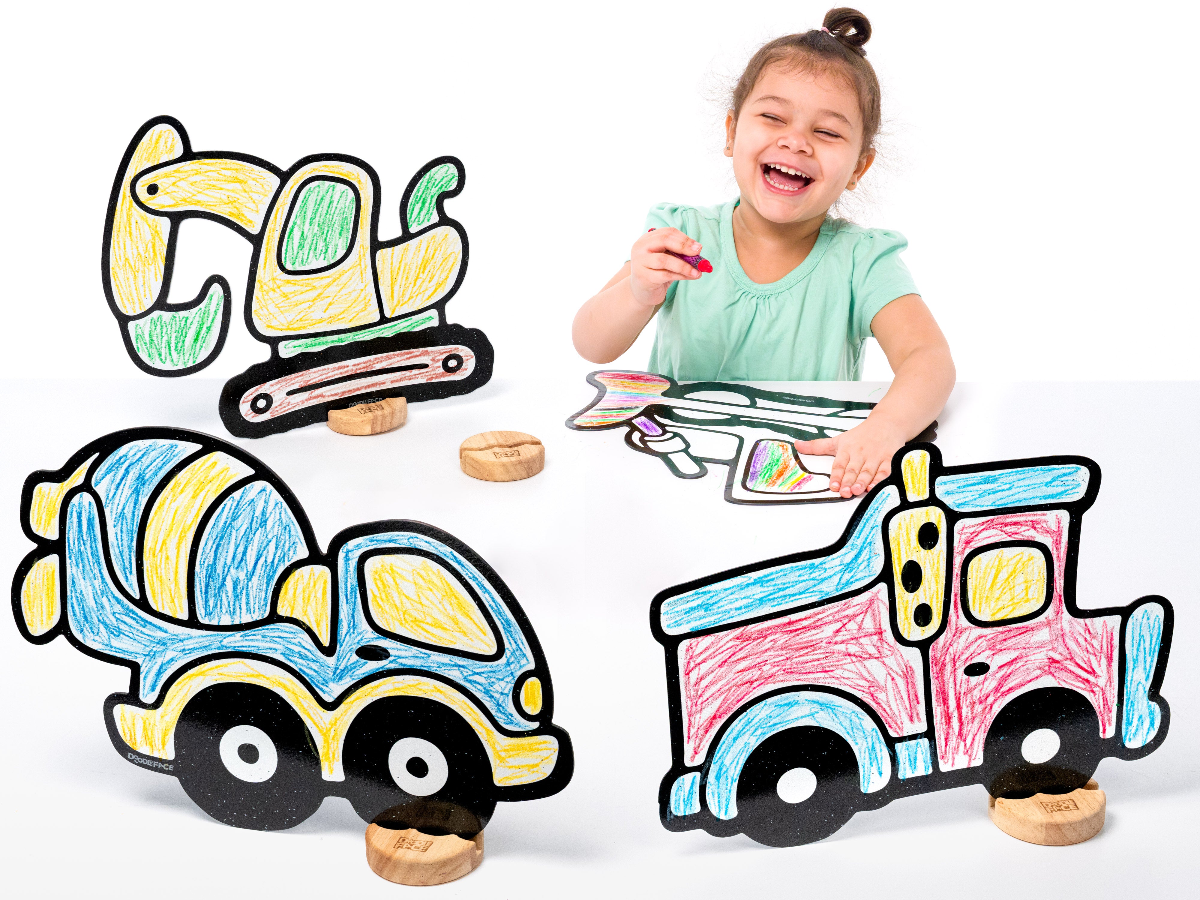 Construction Equipment Play Set, 12 Pack-DoodleFace B2B