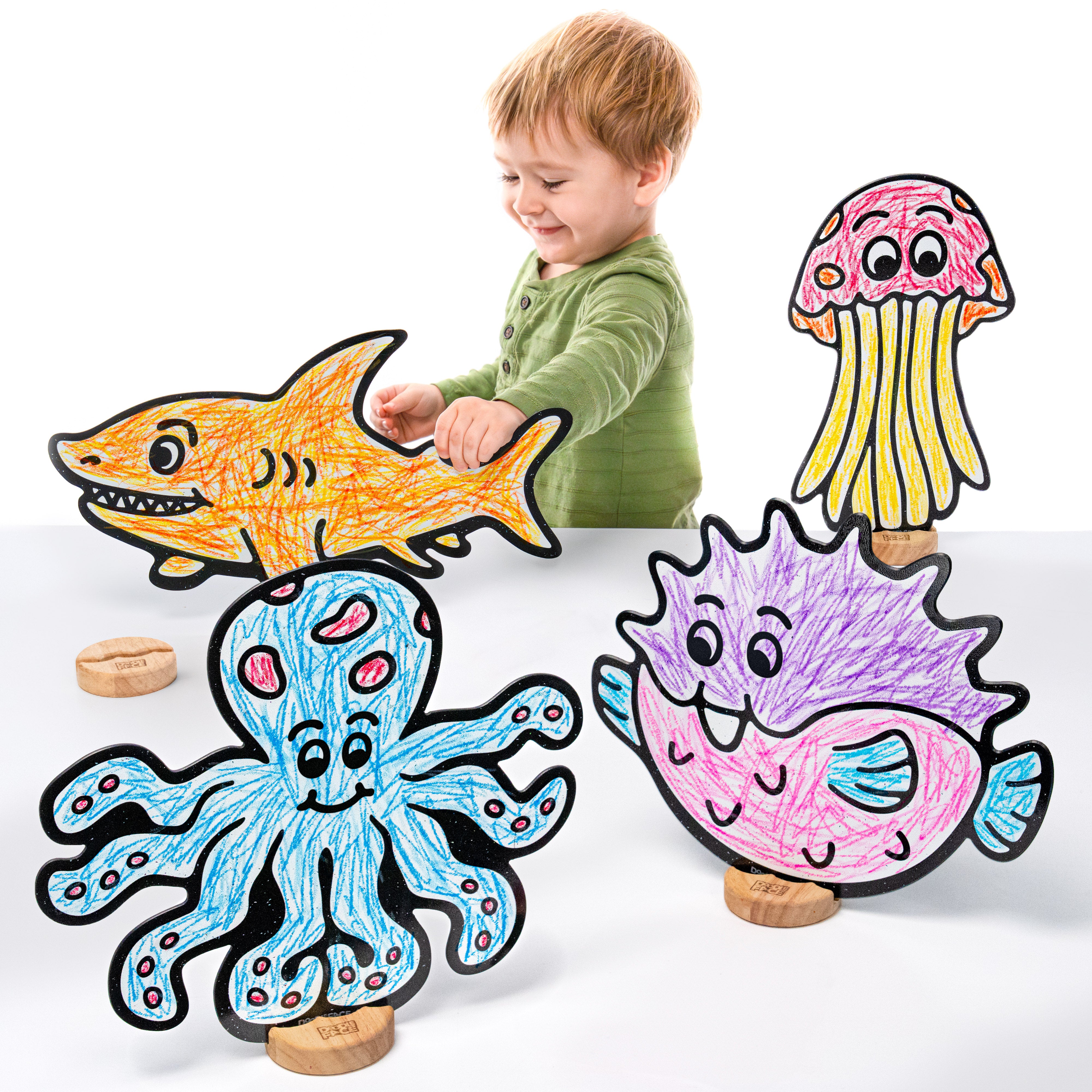 Under the Sea Companion Play Set, 12 Pack-DoodleFace B2B