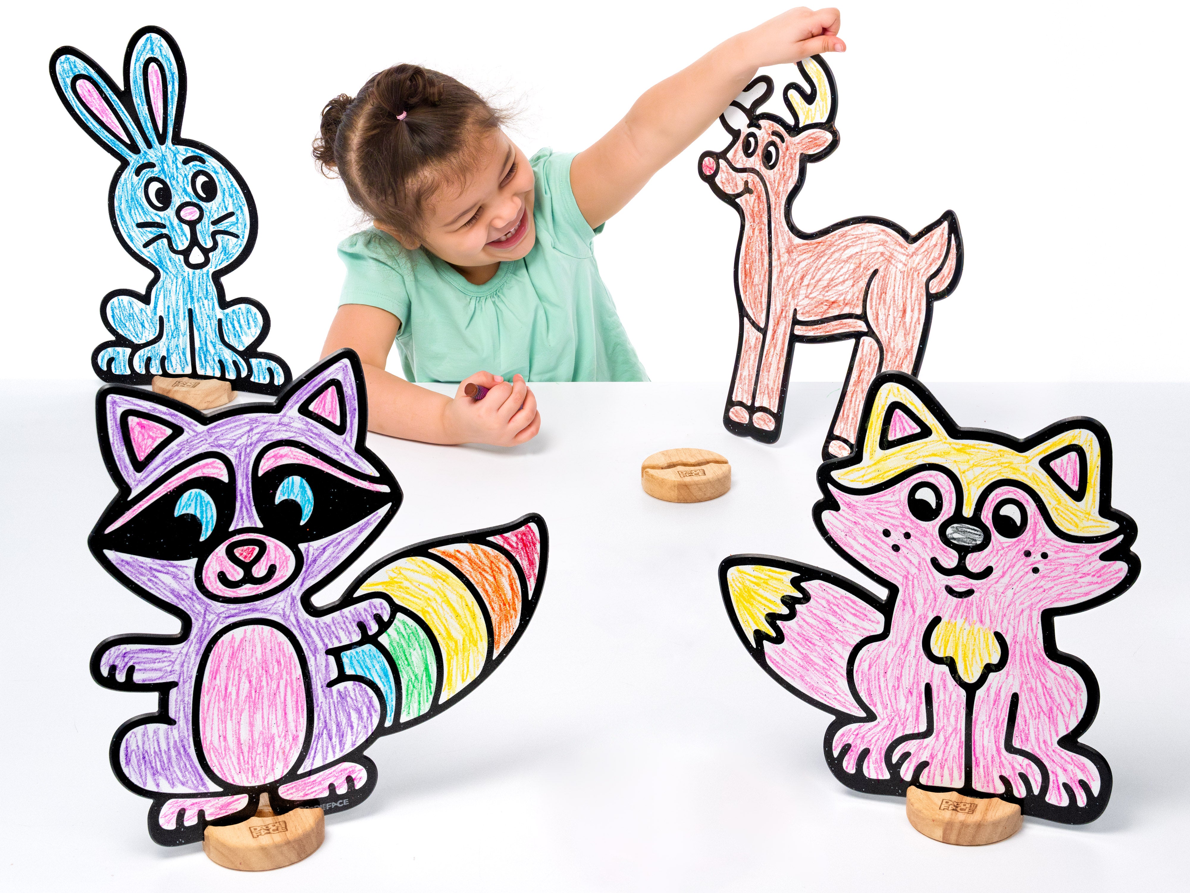 Woodland Animal Play Set, 12 Pack-DoodleFace B2B