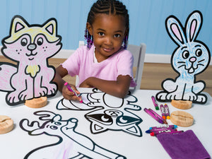 Woodland Animal Play Set, 12 Pack-DoodleFace B2B