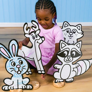 Woodland Animal Play Set, 12 Pack-DoodleFace B2B