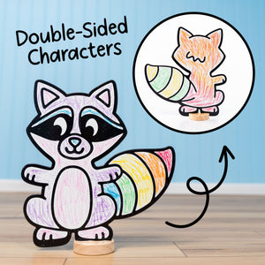 Woodland Animal Play Set, 12 Pack-DoodleFace B2B