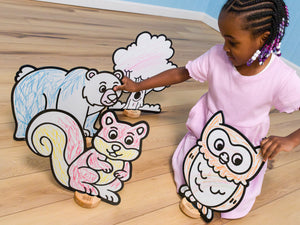 Woodland Animal Companion Play Set, 12 Pack-DoodleFace B2B