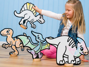 Dinosaur Companion Play Set, 12 Pack-DoodleFace B2B