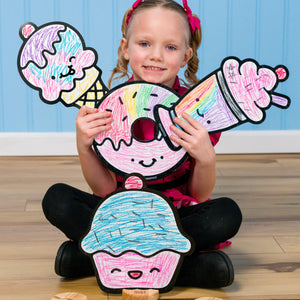 Kawaii Desserts Play Set, 12 Pack-DoodleFace B2B