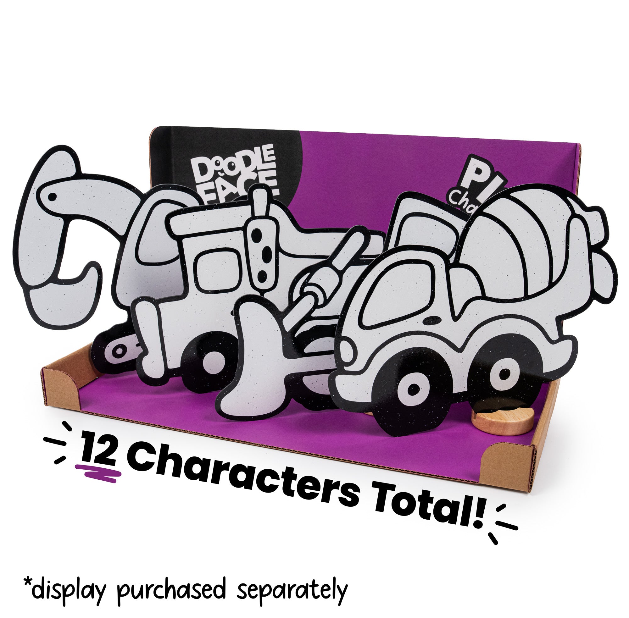 Construction Equipment Play Set, 12 Pack