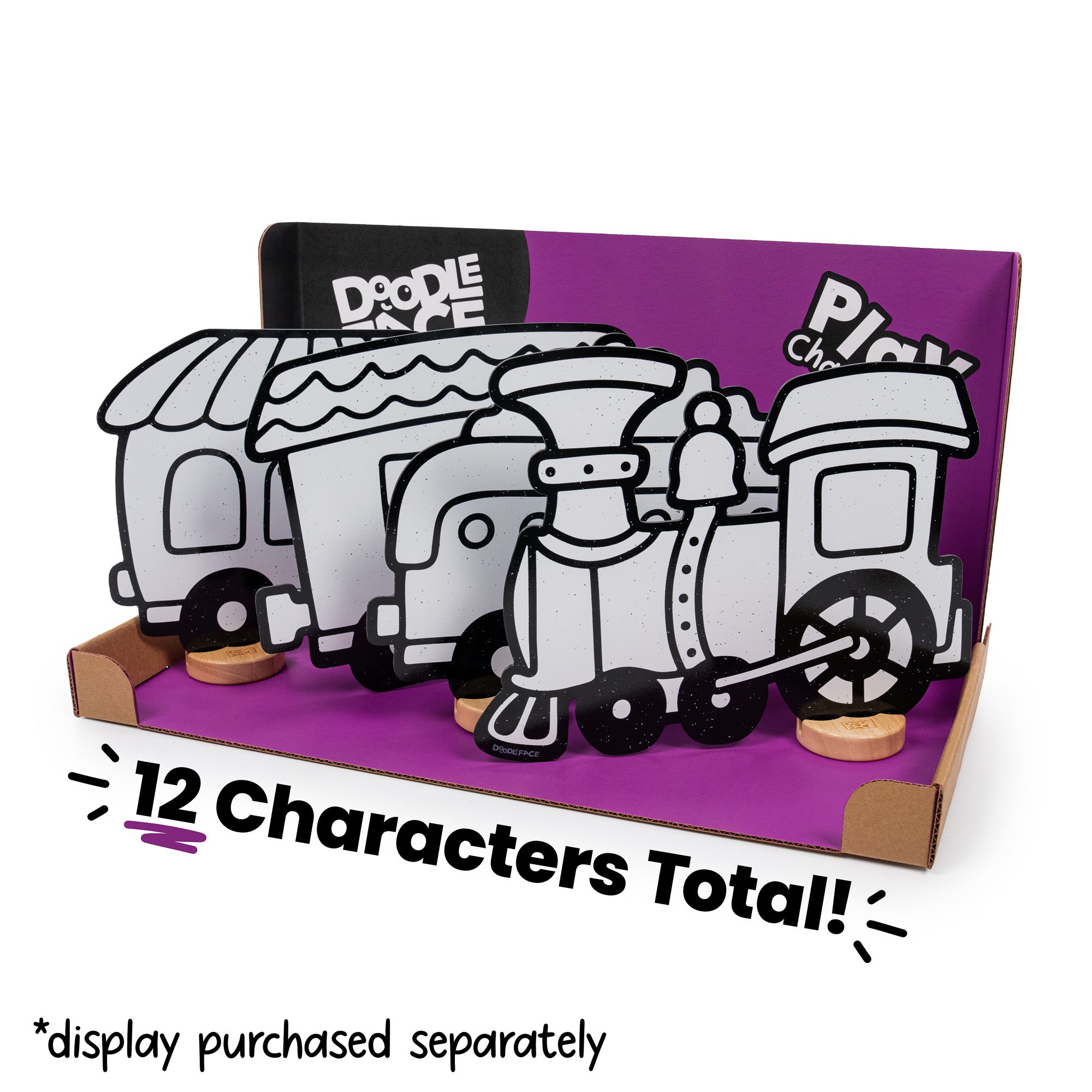 Train Play Set, 12 Pack