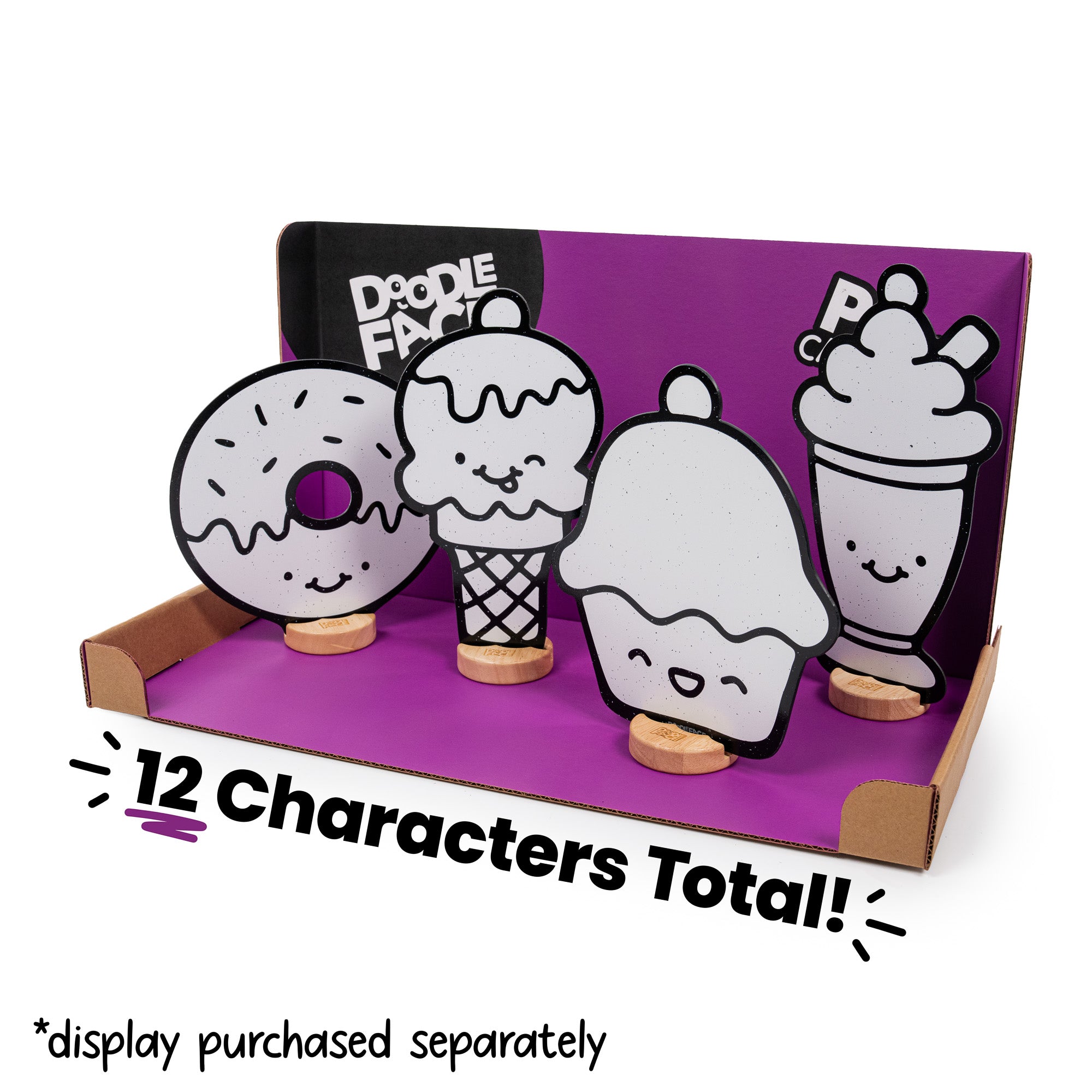 Kawaii Dessert Play Set, 12 Pack