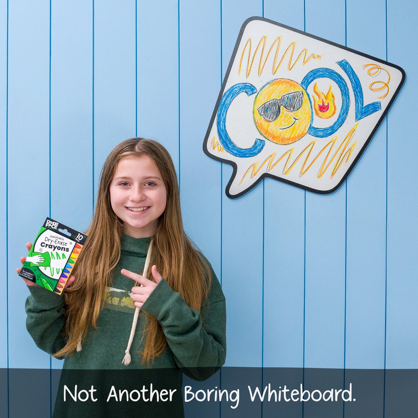 Square Speech Bubble | Wall Art for Creative Kids