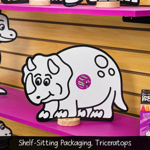 Dinosaur Play Set, 12 Pack (TESTING)-DoodleFace B2B