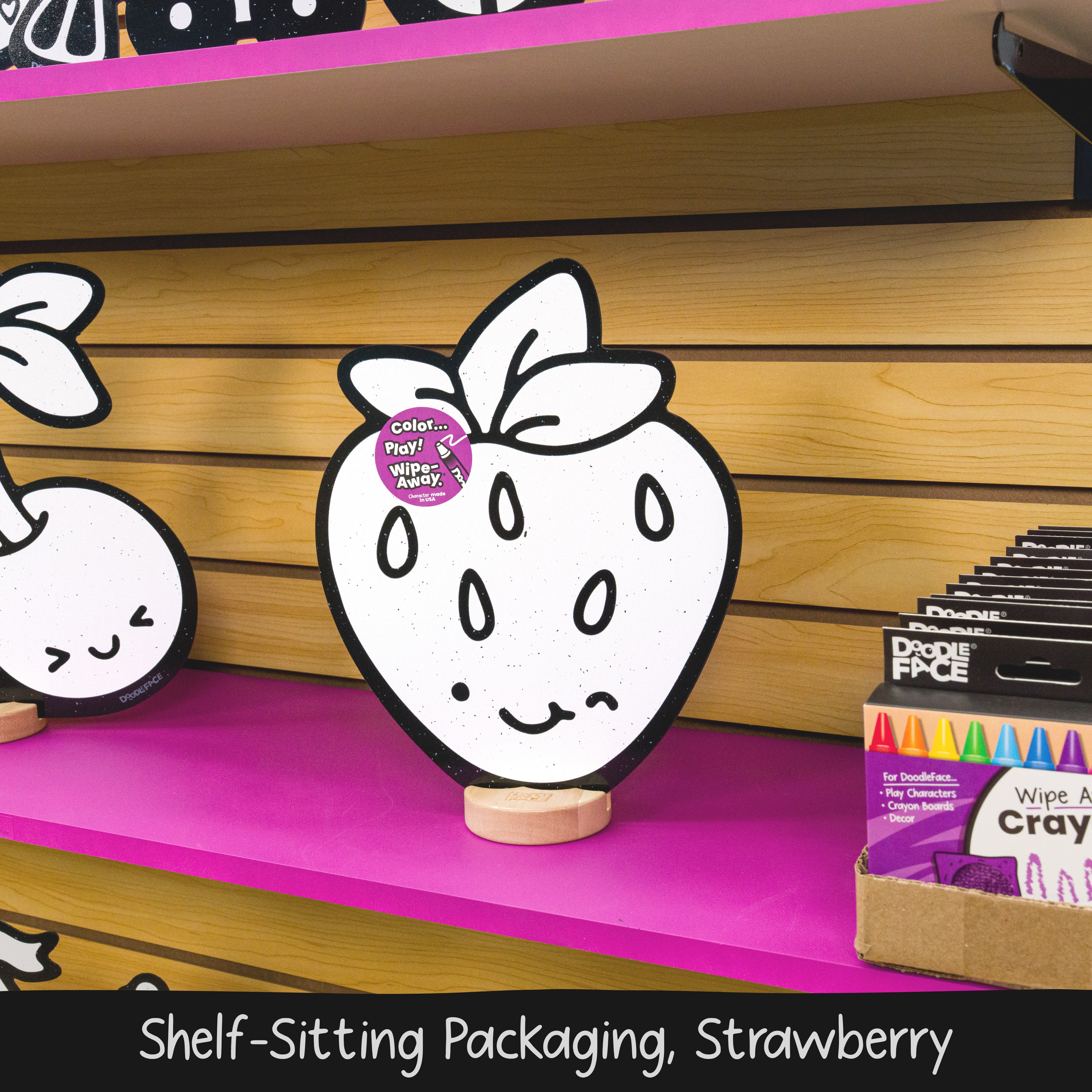 Kawaii Fruit Play Set, 12 Pack-DoodleFace B2B