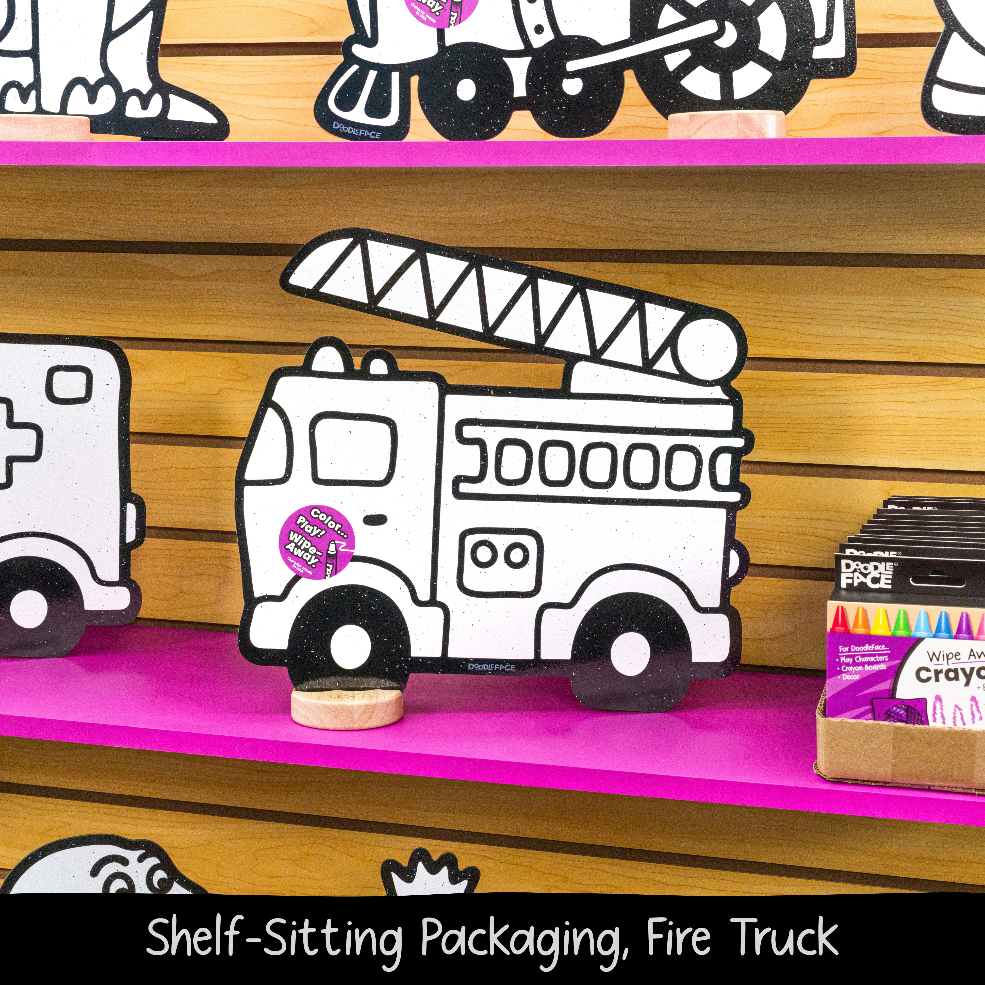 Trucks Play Set, 12 Pack-DoodleFace B2B