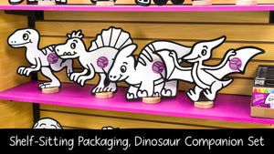 Dinosaur Companion Play Set, 12 Pack-DoodleFace B2B