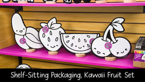 Kawaii Fruit Play Set, 12 Pack-DoodleFace B2B