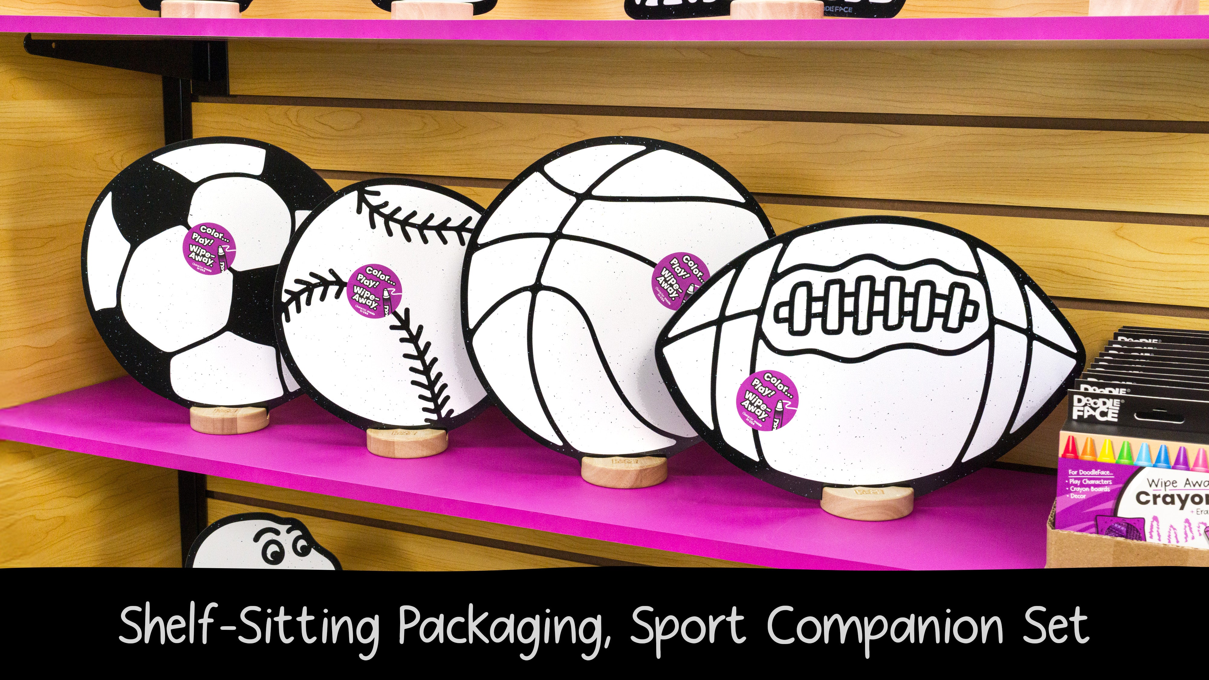 Sports Play Set, 12 Pack-DoodleFace B2B