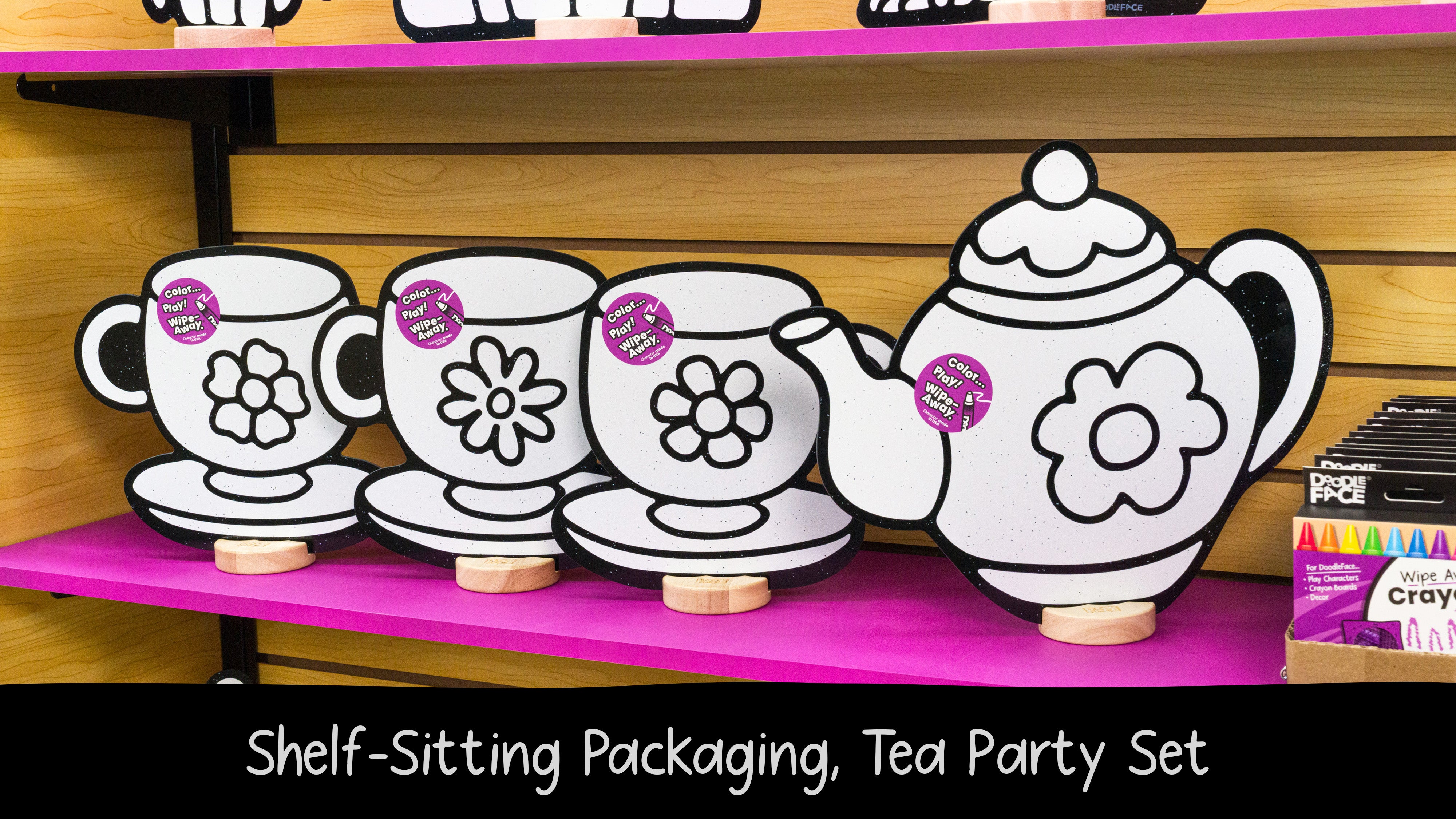 Tea Party Play Set, 12 Pack-DoodleFace B2B